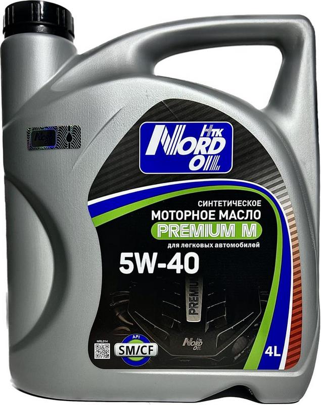 . NORD OIL PREMIUM M 5W-40 SM/CF NRL013