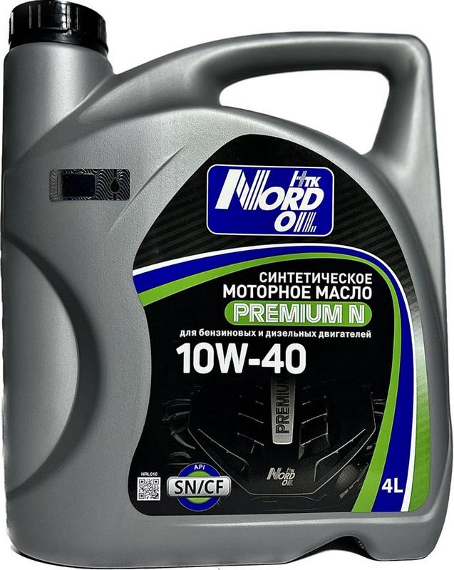 . NORD OIL PREMIUM N 10W-40 SN/CF NRL009