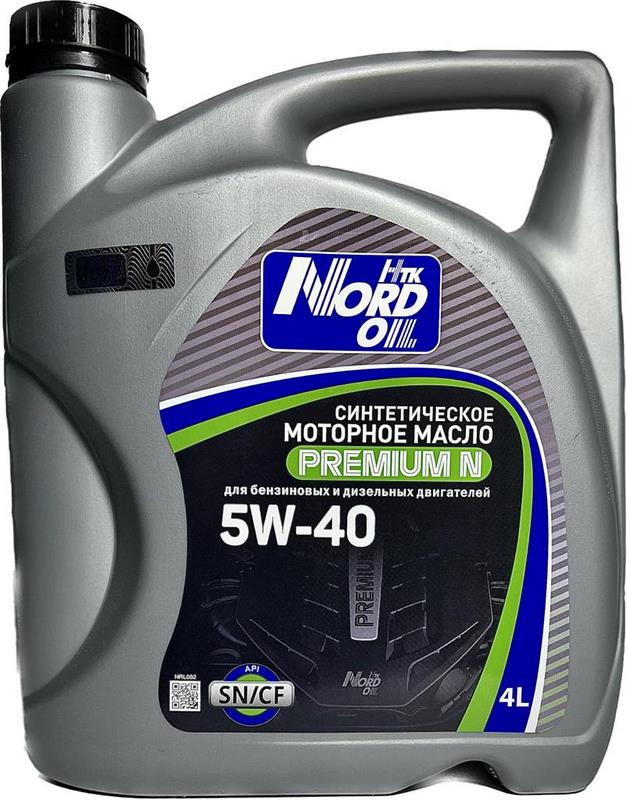 NORD OIL PREMIUM N 5W-40 SN/CF NRL002